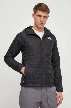 The North Face geaca sport Circaloft Hoodie culoarea negru