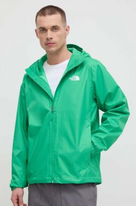 The North Face jacheta de exterior Quest culoarea verde