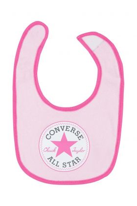 Converse set de bumbac pentru bebelusi culoarea roz