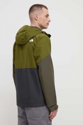 The North Face jacheta de exterior Lightning culoarea verde