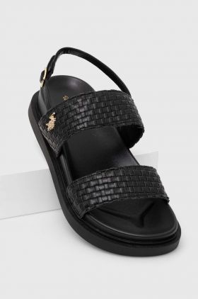 U.S. Polo Assn. sandale KARY femei, culoarea negru, KARY001W 4Y1