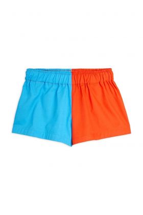 Mini Rodini pantaloni scurți din bumbac pentru copii neted