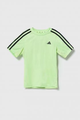 adidas tricou copii culoarea verde, cu imprimeu