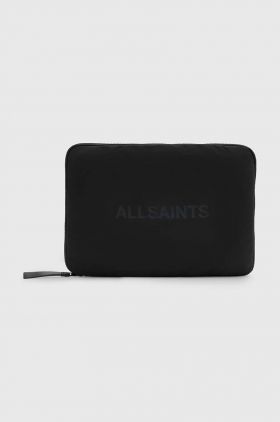 AllSaints husa laptop SAFF culoarea negru