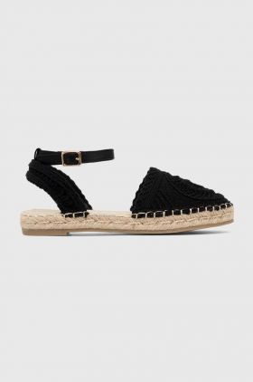 Answear Lab espadrile culoarea negru