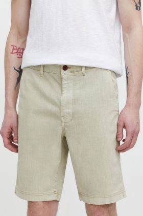 Superdry pantaloni scurti barbati, culoarea bej