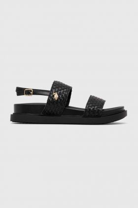 U.S. Polo Assn. sandale KARY femei, culoarea negru, KARY001W 4Y1