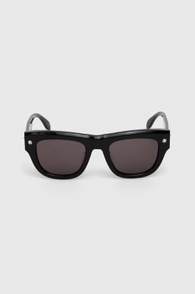 Alexander McQueen ochelari de soare barbati, culoarea negru