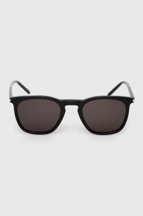 Saint Laurent ochelari de soare barbati, culoarea negru