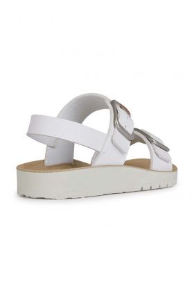 Geox sandale copii SANDAL COSTAREI culoarea alb