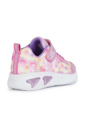 Geox sneakers pentru copii ASSISTER x Minnie culoarea roz