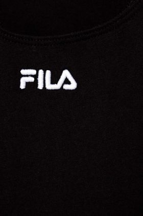 Fila top din bumbac pentru copii BELI MANASTIR culoarea negru