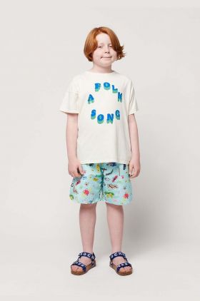 Bobo Choses pantaloni scurti de baie copii culoarea turcoaz