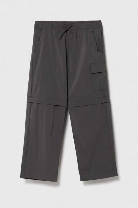 Columbia pantaloni copii Silver Ridge Utilit culoarea gri