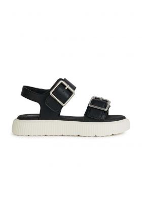 Geox sandale copii SANDAL KODETTE culoarea negru