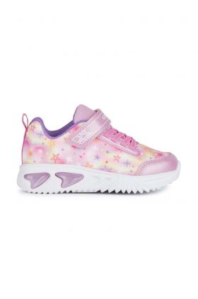 Geox sneakers pentru copii ASSISTER x Minnie culoarea roz