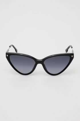 DSQUARED2 ochelari de soare femei, culoarea negru