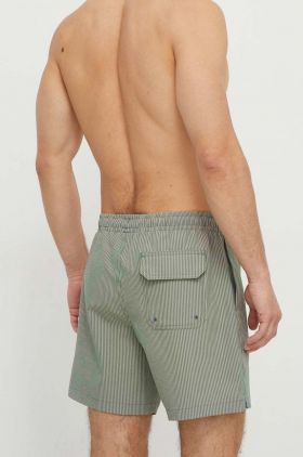 Abercrombie & Fitch pantaloni scurti de baie culoarea verde