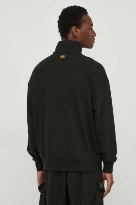 G-Star Raw bluza barbati, culoarea negru, neted