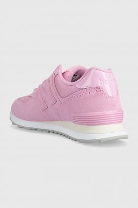 New Balance sneakers 574 culoarea roz, WL5742BB