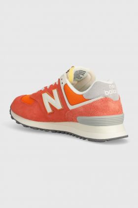 New Balance sneakers 574 culoarea portocaliu, U574RCB