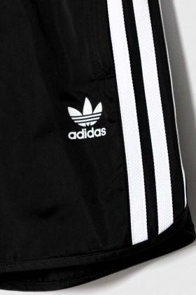 adidas Originals pantaloni scurti copii culoarea negru, talie reglabila