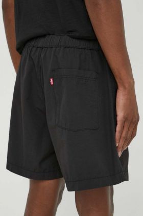 Levi's pantaloni scurti barbati, culoarea negru