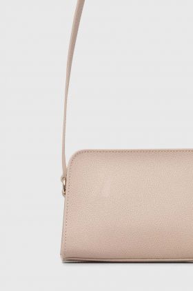 Furla poseta de piele culoarea bej