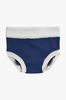 Bobo Choses pantaloni scurti bebe culoarea albastru marin, modelator