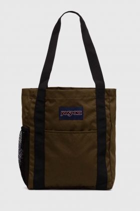 Jansport poseta culoarea verde