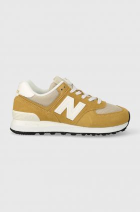 New Balance sneakers 574 culoarea maro, U574PBE