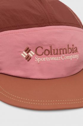 Columbia șapcă HERITAGE Wingmark culoarea bordo, cu imprimeu 2070961