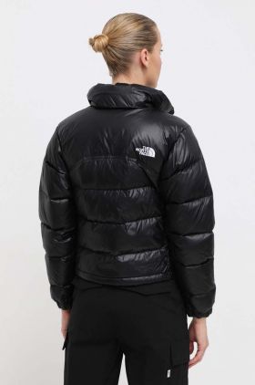 The North Face geaca de puf 2000 RETRO NUPTSE femei, culoarea negru, de iarna