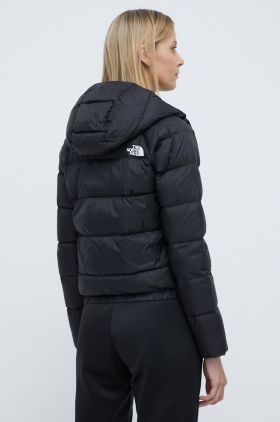 The North Face geaca femei, culoarea negru, de iarna