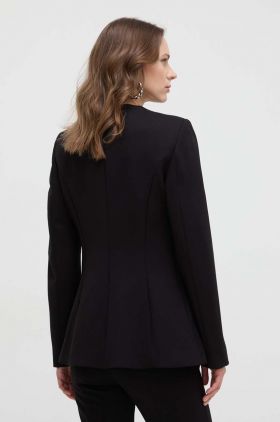 Karl Lagerfeld sacou culoarea negru, un singur rand de nasturi, neted