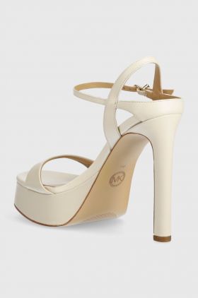 MICHAEL Michael Kors stilettos de piele Amara culoarea bej, 40S4AMHS4L