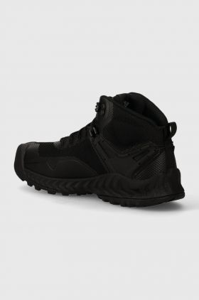 Keen pantofi Nxis Evo Mid WP barbati, culoarea negru, izolare usoara