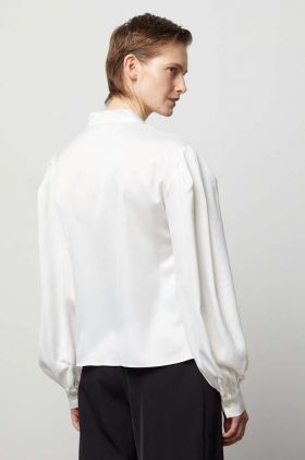 Answear Lab camasa femei, culoarea alb, regular