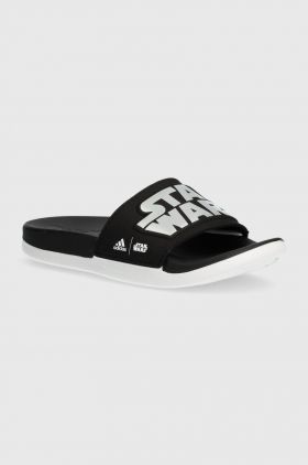 adidas slapi copii ADILETTE COMFORT STAR WARS K culoarea negru