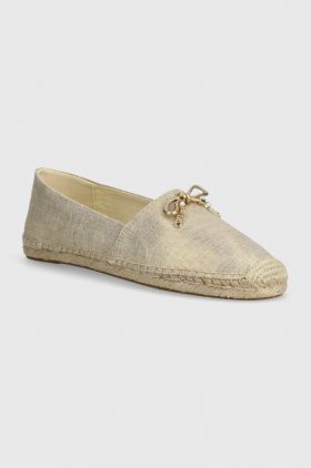 MICHAEL Michael Kors espadrile Nori culoarea auriu, 40R4NRFP1D