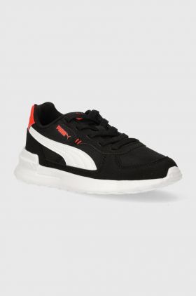 Puma sneakers pentru copii Graviton AC PS culoarea negru