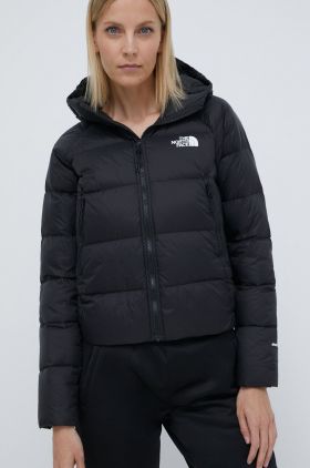 The North Face geaca femei, culoarea negru, de iarna