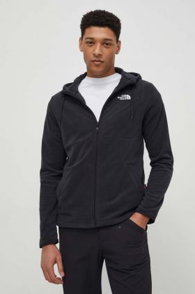 The North Face hanorac Homesafe culoarea negru, cu glugă, neted