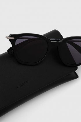 AllSaints ochelari de soare femei, culoarea negru