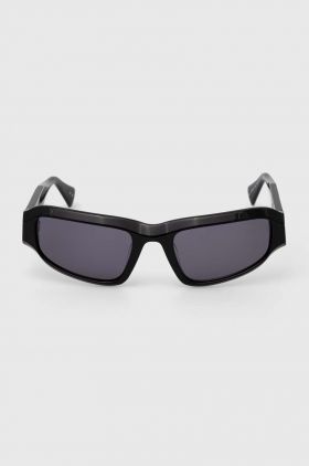 AllSaints ochelari de soare femei, culoarea negru