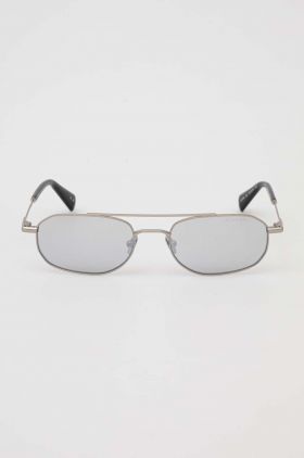 AllSaints ochelari de soare femei, culoarea gri