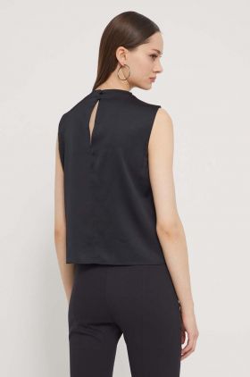 Abercrombie & Fitch bluza femei, culoarea negru, neted