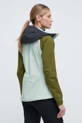 The North Face jacheta de exterior Stratos culoarea verde