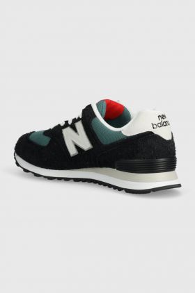 New Balance sneakers 574 culoarea negru, U574MGH