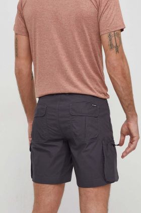 Columbia pantaloni scurți Landroamer bărbați, culoarea gri 2076031